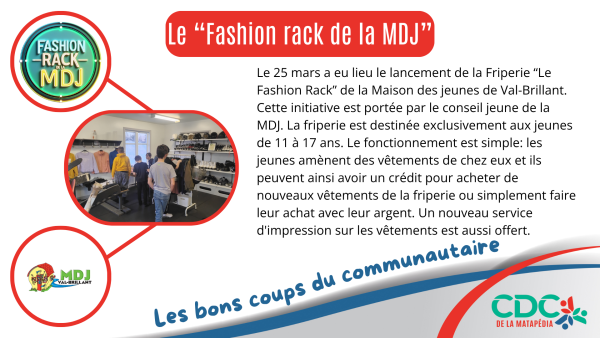 Les bons coups du communautaire -